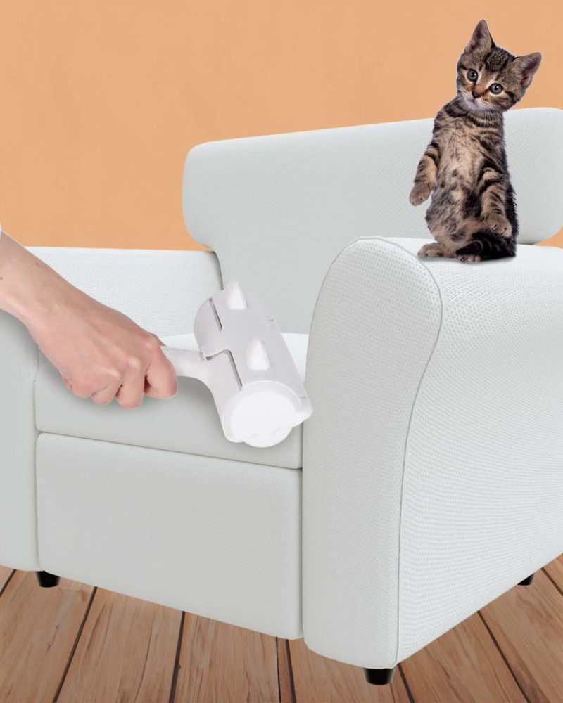 Szczotka wałek rolka do czyszczenia sierści z ubrań tapicerki skuteczna