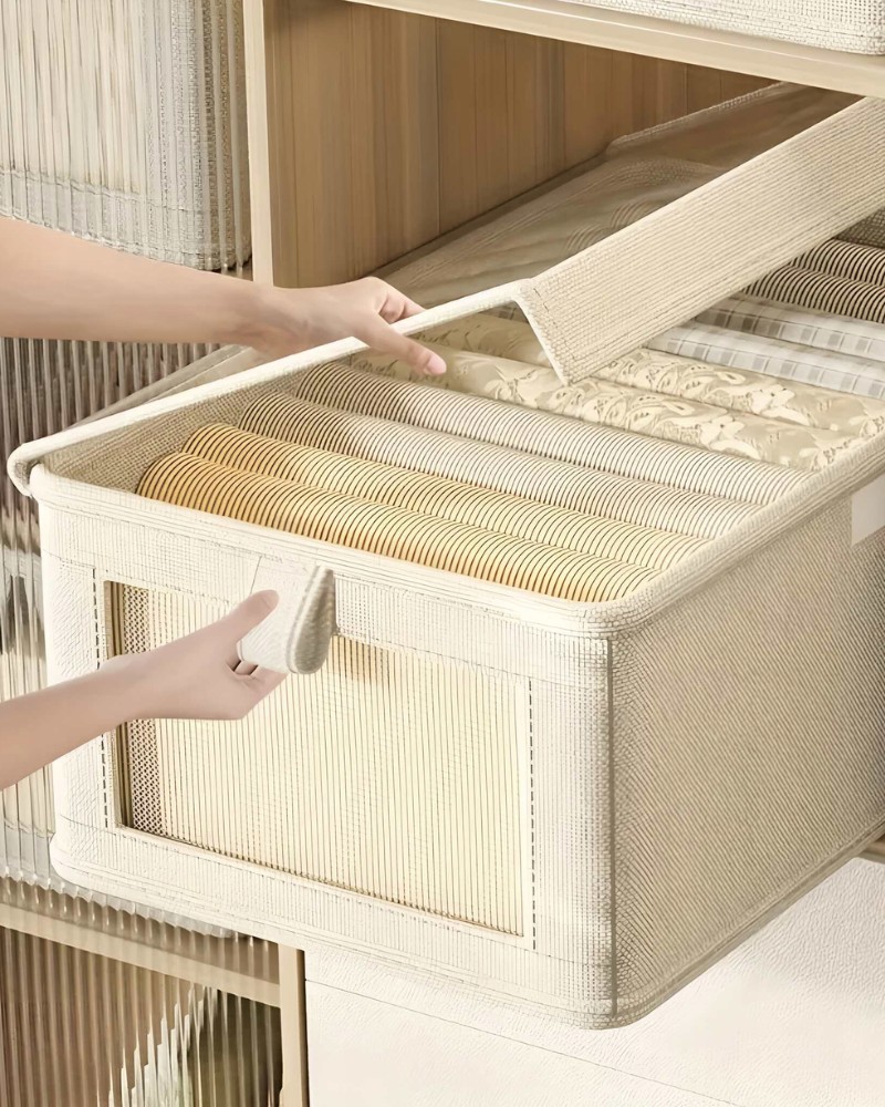 Pojemnik do szafy organizer do przechowywania ubrań zamykany 40x25