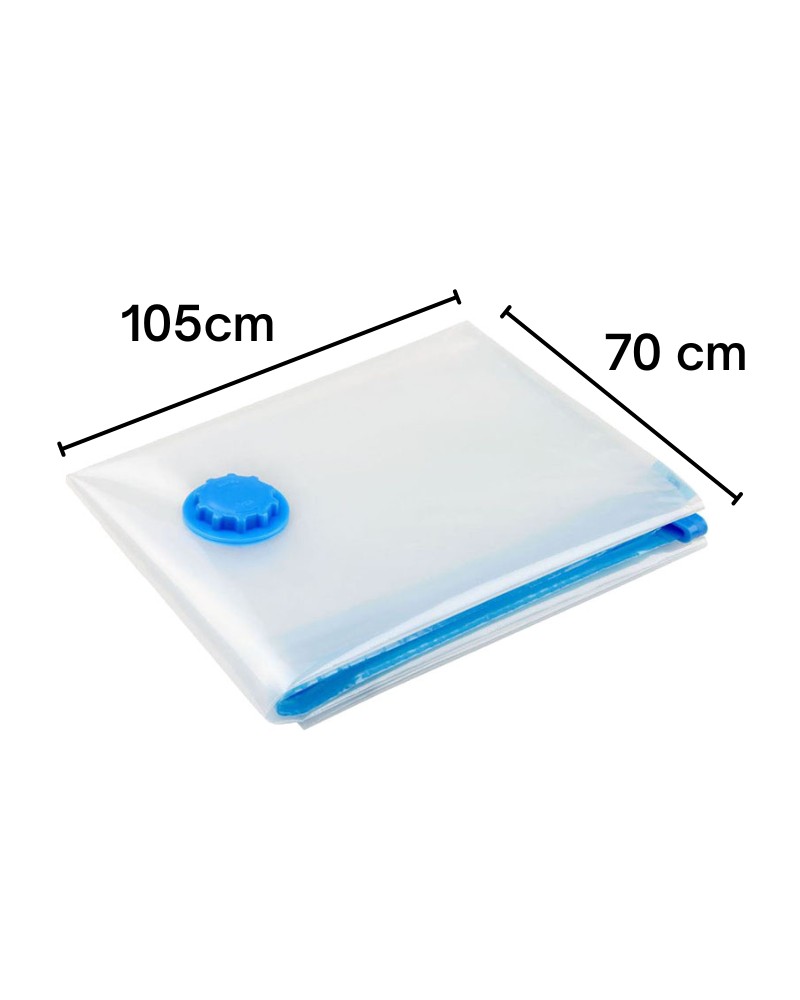 Worek próżniowy do szafy z wieszakiem na ubrania odzież 70x105