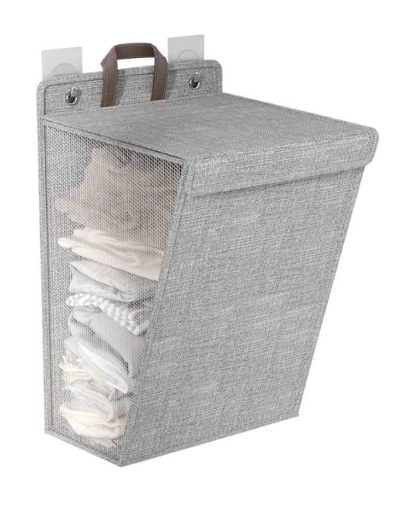 Kosz na pranie pojemny do przymocowania lub postawienia