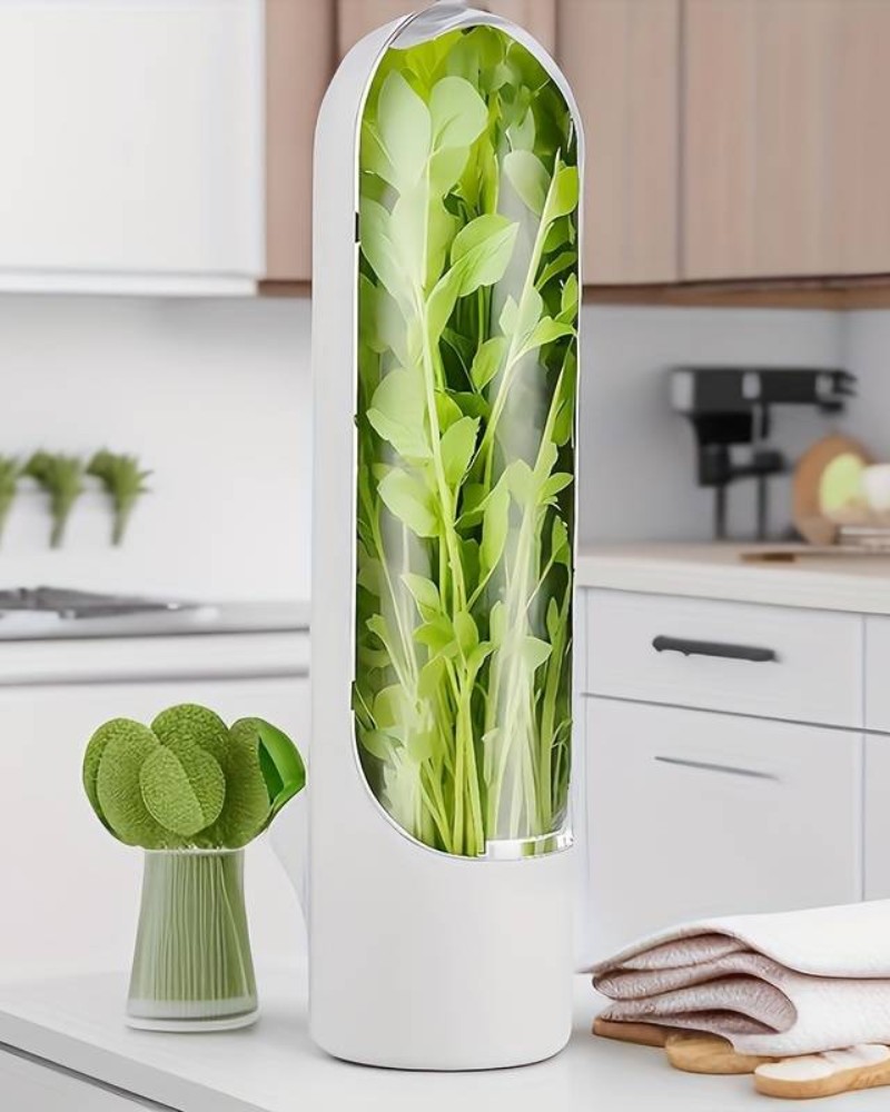 Pojemnik organizer Herb Keeper na zioła warzywa mini szklarnia