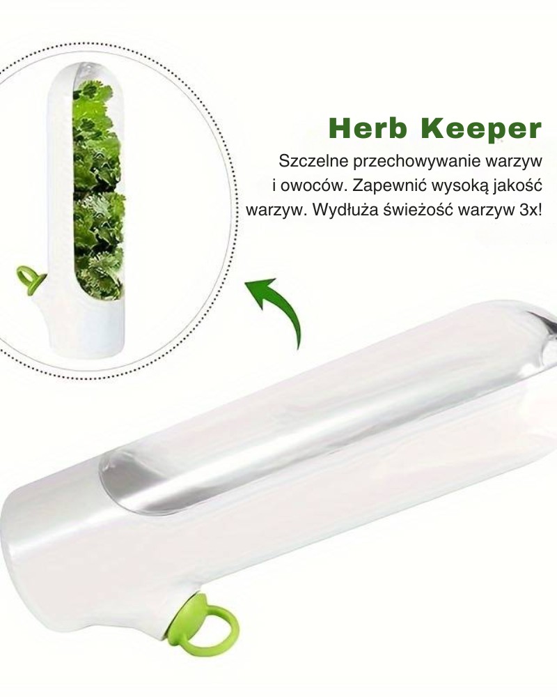 Pojemnik organizer Herb Keeper na zioła warzywa mini szklarnia