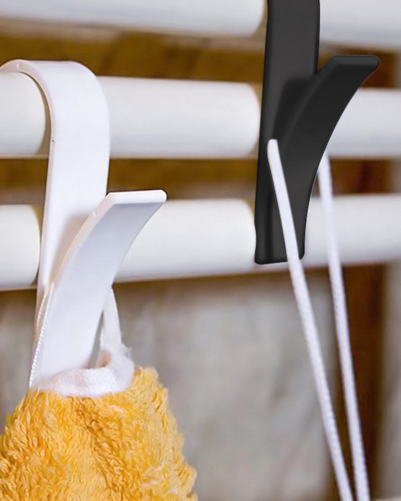 Wieszak haczyk na grzejnik kaloryfer łazienkowy 2 szt.