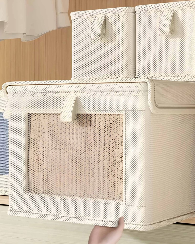 Pojemnik do szafy organizer do przechowywania ubrań zamykany 40x25