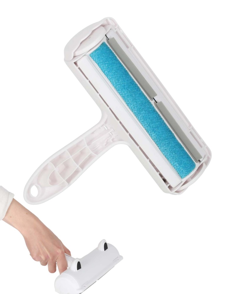 Szczotka wałek rolka do czyszczenia sierści z ubrań tapicerki skuteczna