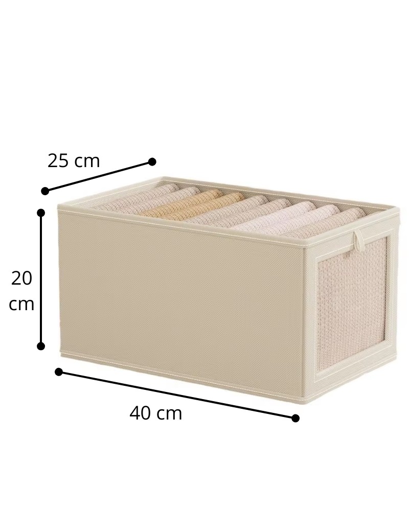 Pojemnik do szafy organizer do przechowywania ubrań zamykany 40x25