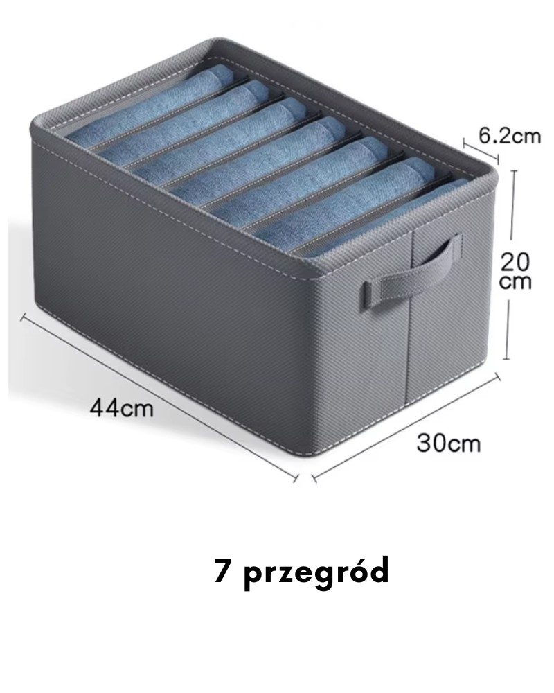 Organizer na ubrania pojemniki do szafy szuflady 44x30