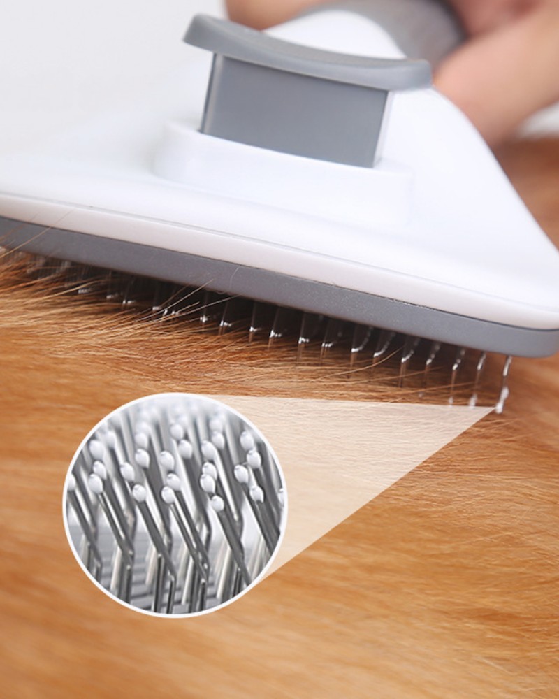 Szczotka samoczyszcząca do sierści psa kota bezpieczna