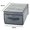 Organizer pojemnik pudełko do szafy na odzież buty zamykany 45x30