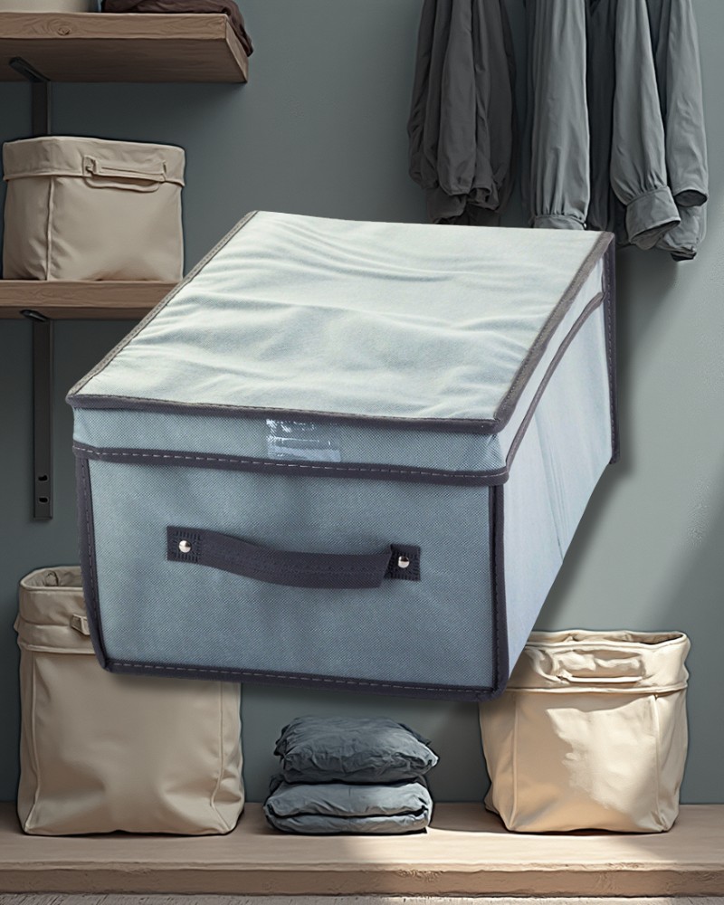 Organizer pojemnik pudełko do szafy na odzież buty zamykany 45x30