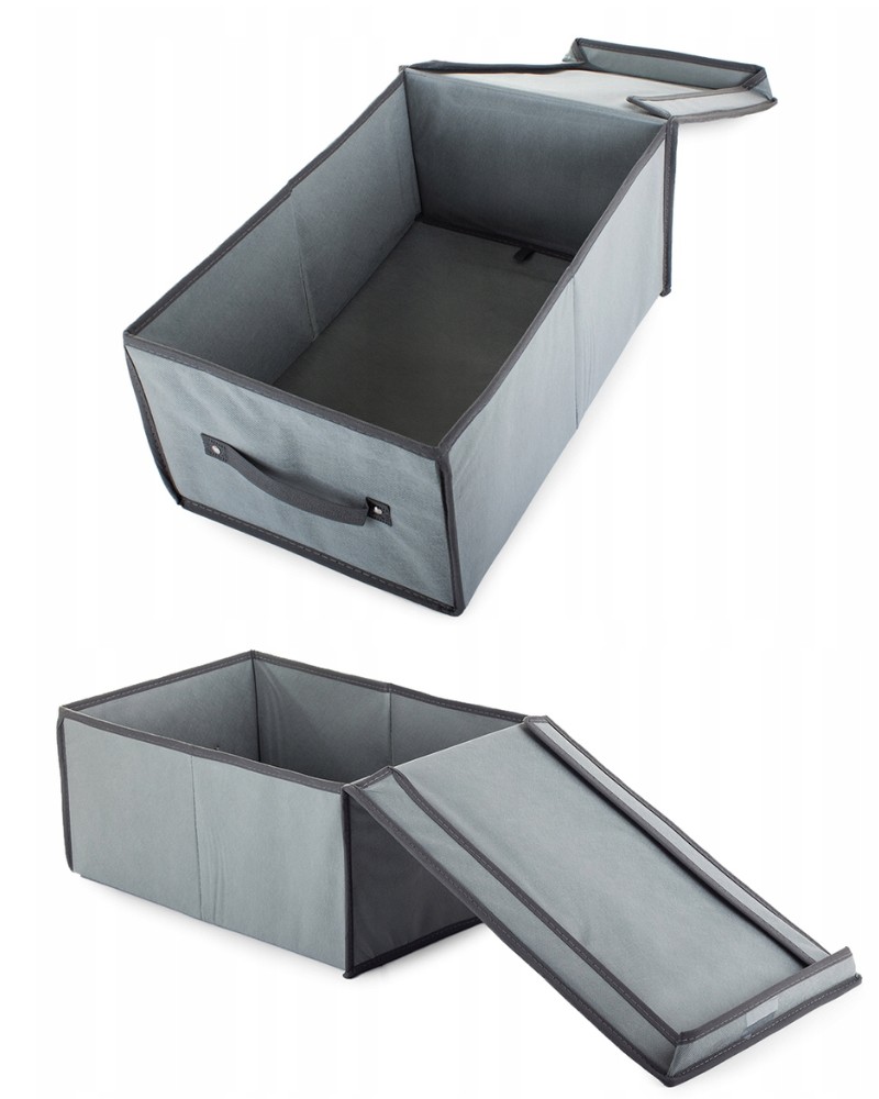 Organizer pojemnik pudełko do szafy na odzież buty zamykany 45x30