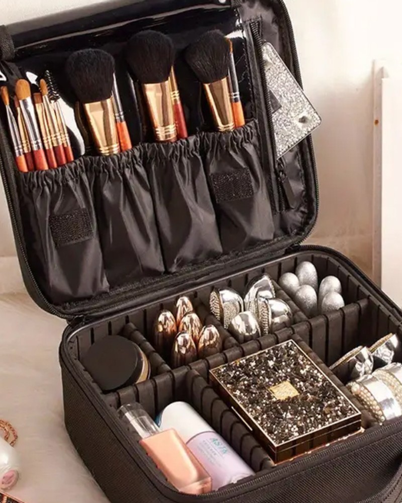 Kosmetyczka kuferek na kosmetyki podróżna organizer