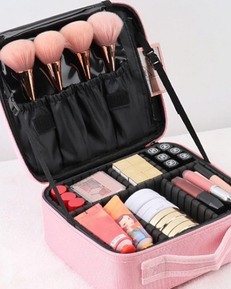 Kosmetyczka kuferek na kosmetyki podróżna organizer