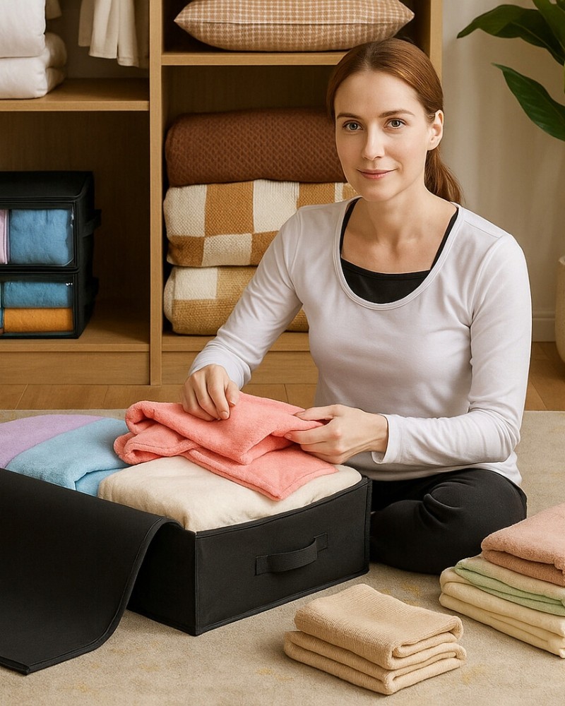 Organizer na ubrania pościel koce XXL 60x45