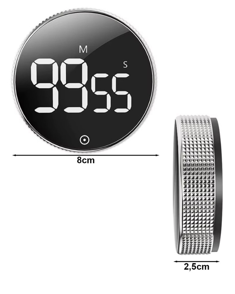 Minutnik kuchenny czasomierz stoper cyfrowy magnetyczny