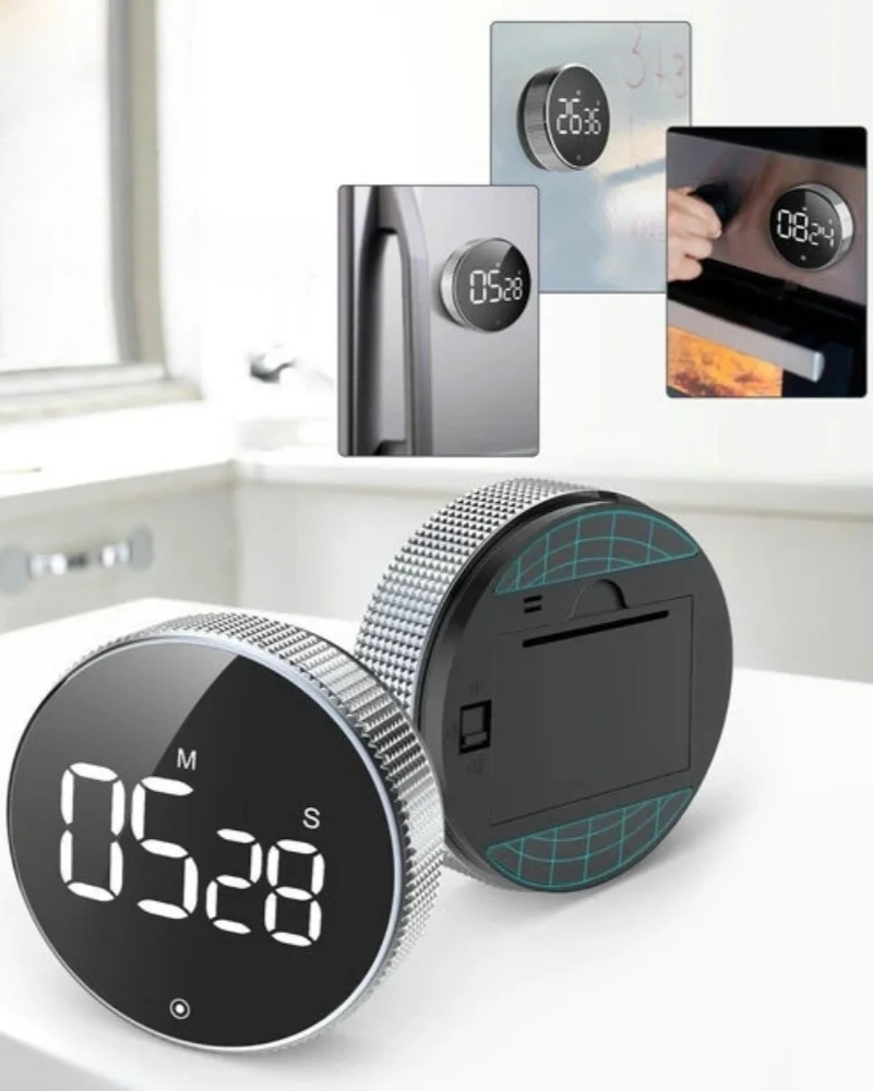Minutnik kuchenny czasomierz stoper cyfrowy magnetyczny