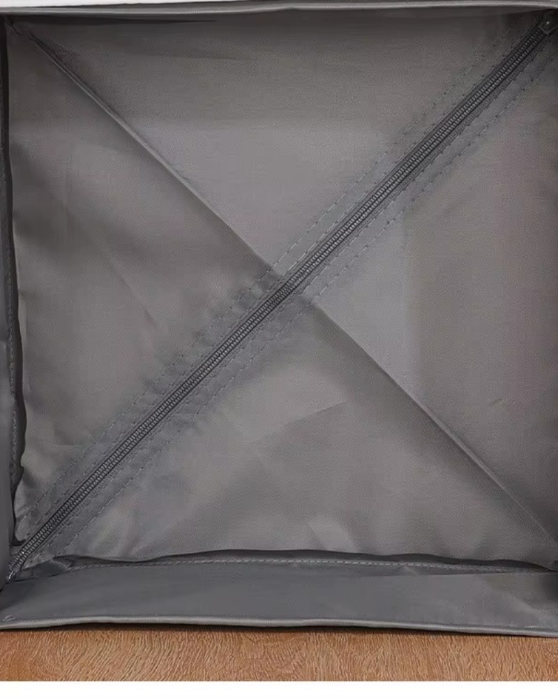 Organizer pojemnik na bieliznę ubrania buty do szuflady szary 28x28