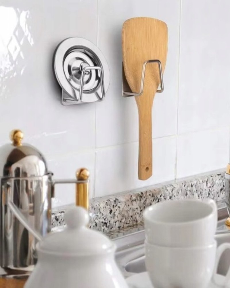 Uchwyt kuchenny na gąbkę do zlewu czarny