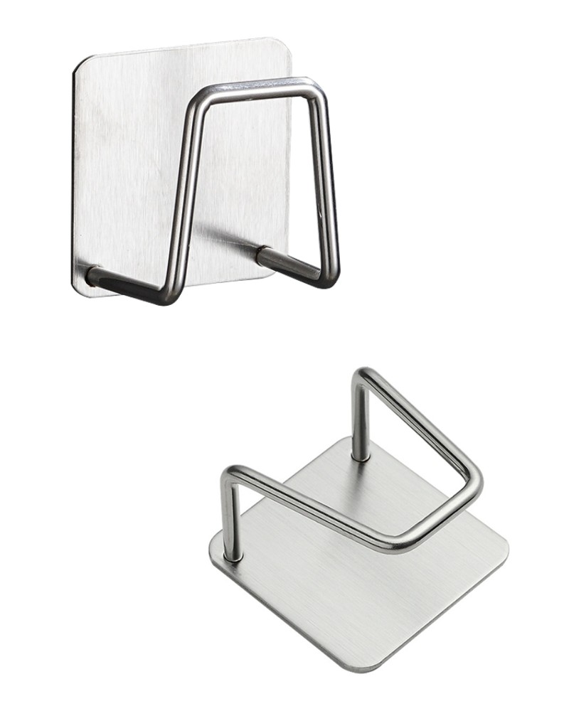 Uchwyt kuchenny na gąbkę do zlewu czarny