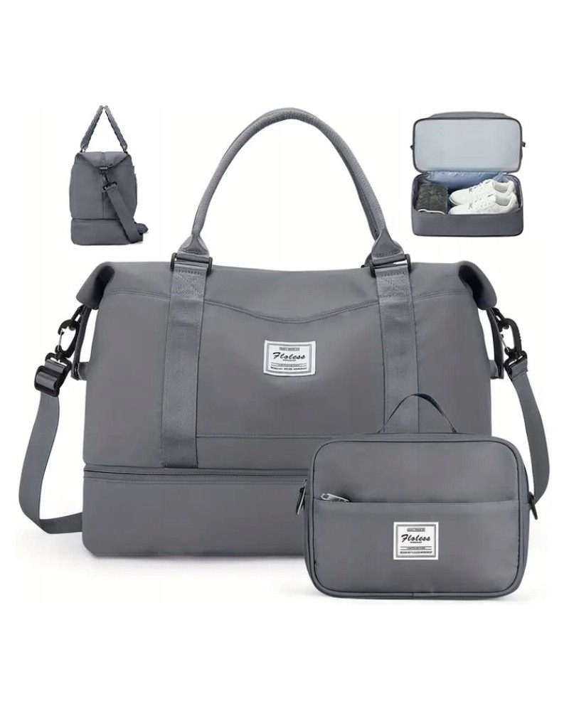 Torba podróżna na bagaż podręczny do walizki z kosmetyczką