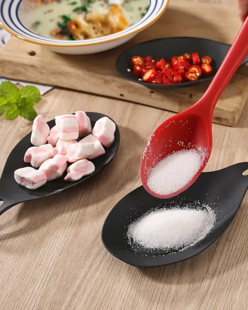 Podstawka pod łyżkę silikonowa ociekacz organizer do gotowania