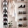 Organizer na buty do szafy garderoby wiszący wieszak na obuwie 12 par
