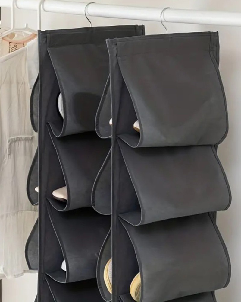 Organizer na buty do szafy garderoby wiszący wieszak na obuwie 12 par