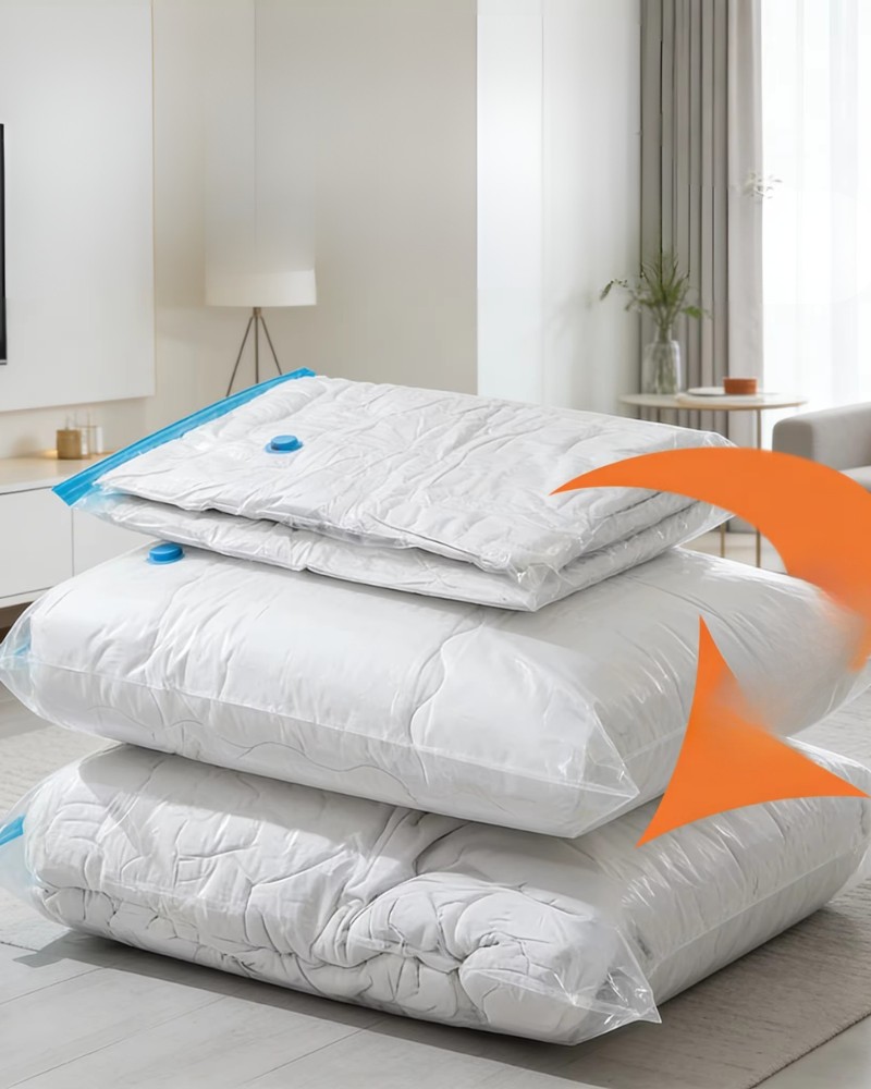 ZESTAW worki próżniowe na ubrania pościel 10 szt.