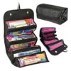 Kosmetyczka organizer na kosmetyki podróżny składany pojemny