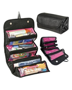 Kosmetyczka organizer na kosmetyki podróżny składany pojemny