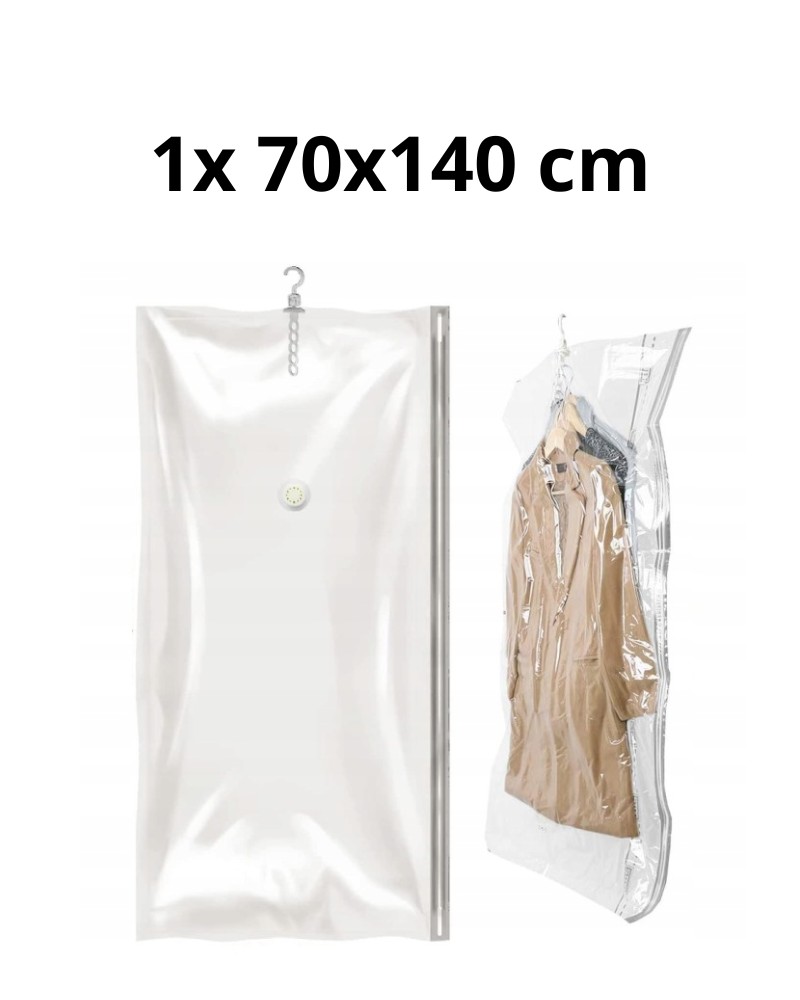 ZESTAW worki próżniowe na ubrania pościel 10 szt.