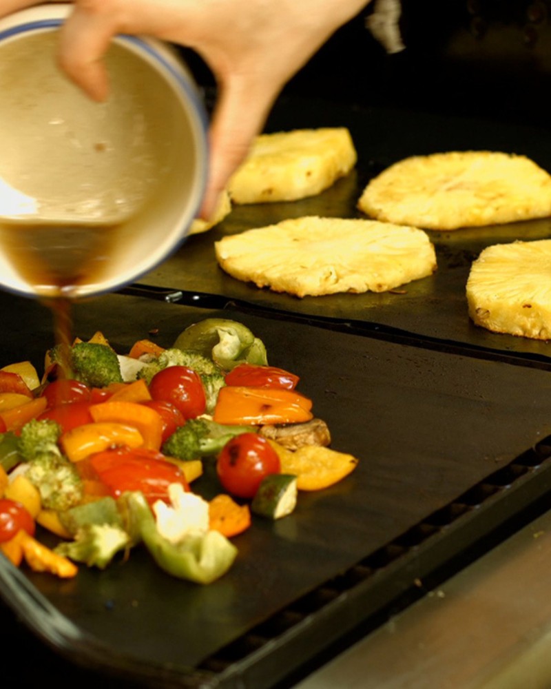 Mata teflonowa na grilla do piekarnika do pieczenia