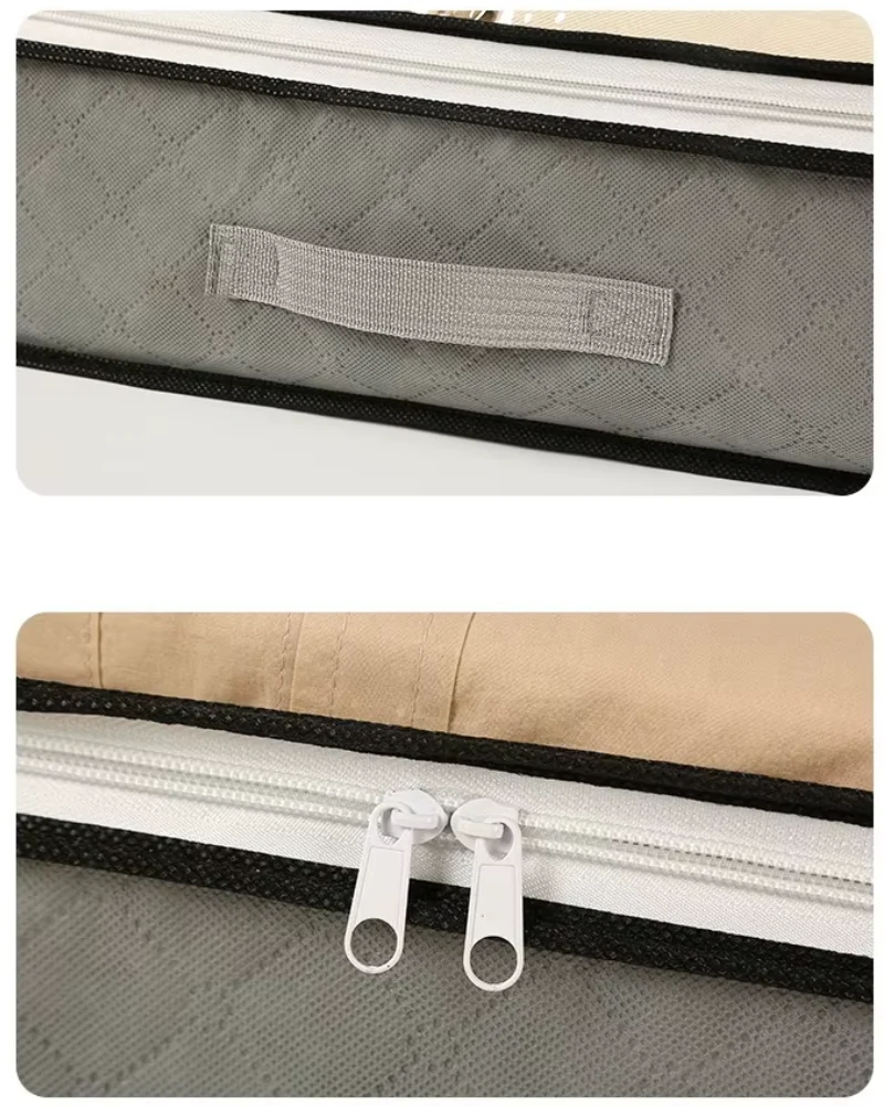 Pojemnik organizer do szafy pod łożko na suwak duży na pościel buty 90x42 cm