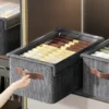Organizer na ubrania spodnie bieliznę zamykany do szuflady szafy 50x30