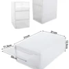 bf1ddbfb93947Organizer pudełko półka na buty z klapką do szafy ZESTAW 10szt.d769e1509da01867d7c