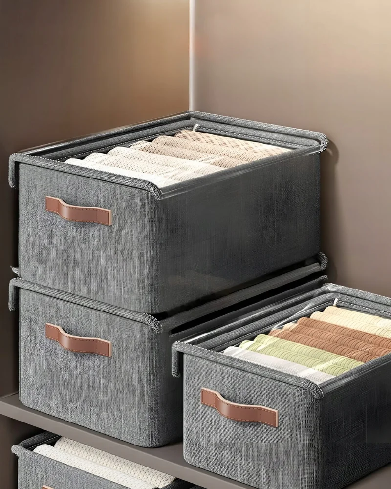 Organizer na ubrania spodnie bieliznę zamykany do szuflady szafy 50x30