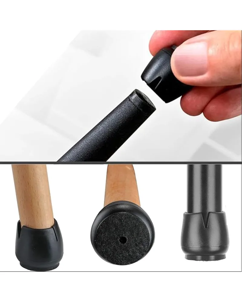 Nakładki ochronne na nogi krzesła 12-16mm podkładki silikonowe 16 szt. Nakładki ochronne na nogi krzesła 12-16mm podkładki silikonowe 16 szt.