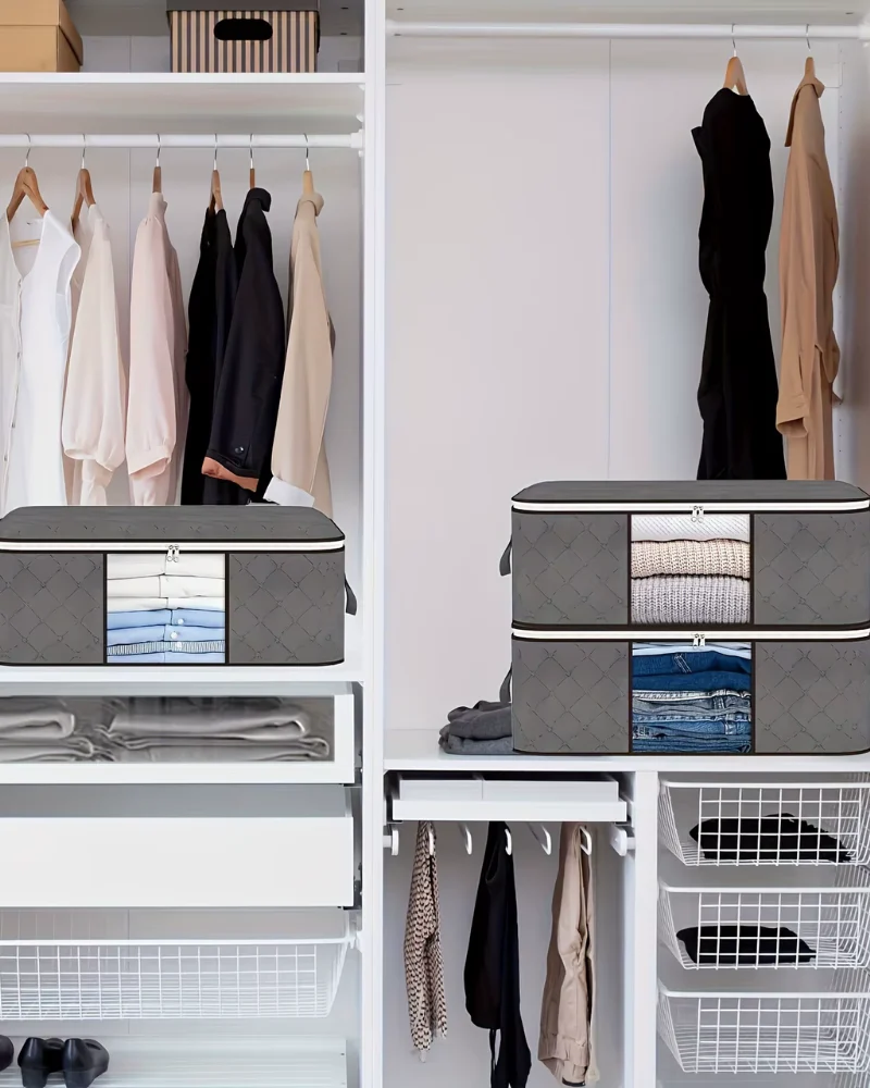 Organizer torba do szafki szafy 35L na pościel ubrania 55x35