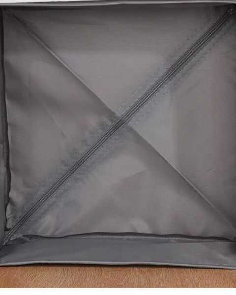 Organizer pojemnik na bieliznę ubrania buty do szuflady szary 28x28