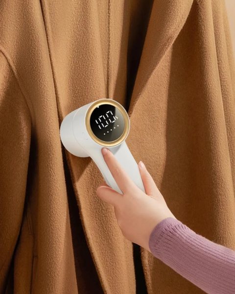 Golarka maszynka elektryczna do ubrań swetrów z wyświetlaczem LED