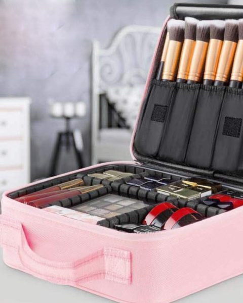 Kosmetyczka kuferek na kosmetyki podróżna organizer