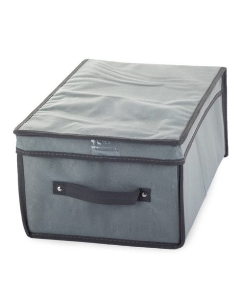 Organizer pojemnik pudełko do szafy na odzież buty zamykany 45x30