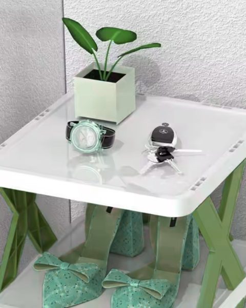 Półka na buty regał składana praktyczny organizer 5 półek