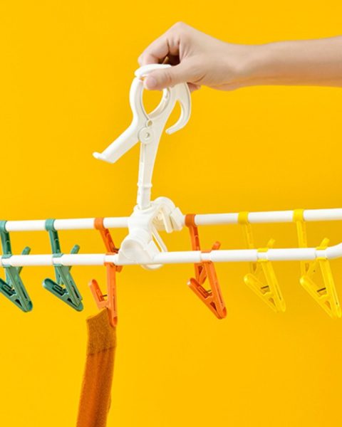 Wieszak suszarka na skarpetki bieliznę ubrania Zestaw + 12 klamerek