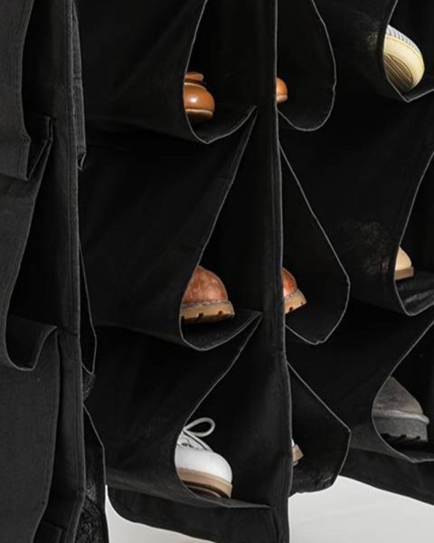Organizer na buty do szafy garderoby wiszący wieszak na obuwie 12 par