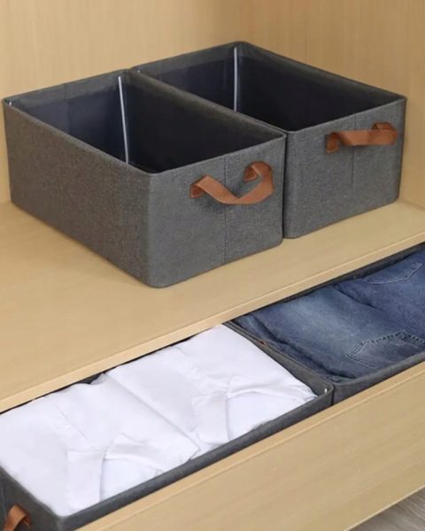 Organizer na ubrania pojemnik ze stelażen 47x28