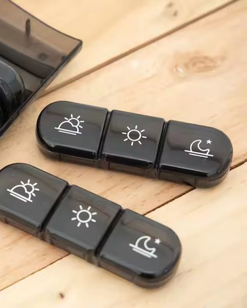 Organizer pudełko praktyczne na tabletki na 7 dni tygodnia