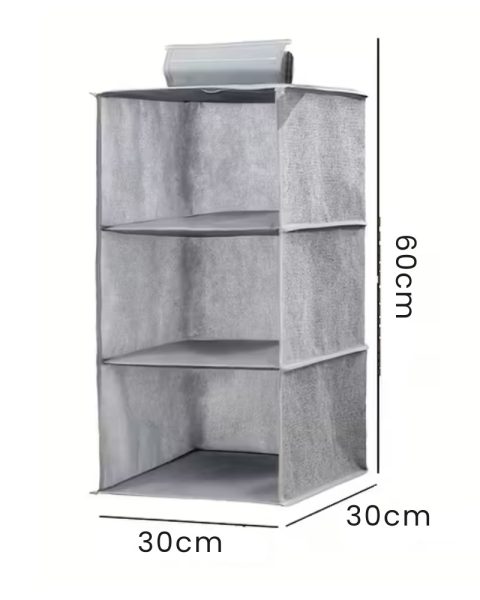 Organizer do szafy wisząca półka z 3 półkami 60cm