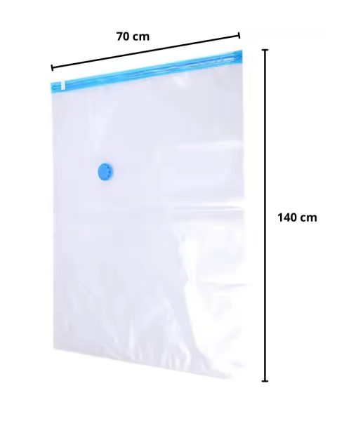 Worek próżniowy pokrowiec na ubrania 70x100 cm