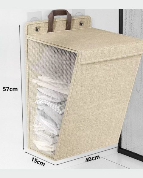 Kosz na pranie pojemny do przymocowania lub postawienia